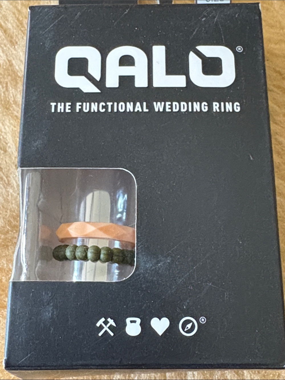 QALO “The Functional Silicone Wedding Ring” - Size 7 - Picture 2 of 4